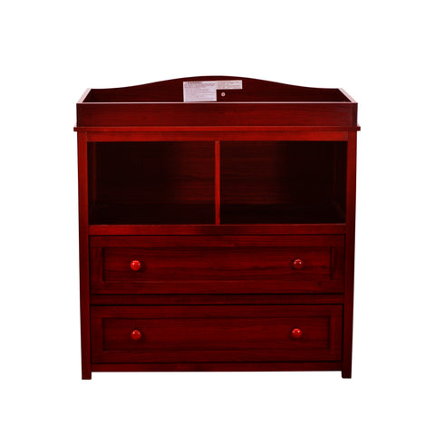 Image of AFG Baby Leila I 2 Drawer Changing Table Espresso