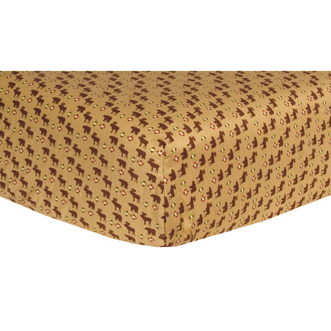 Image of Northwoods Crib Sheet