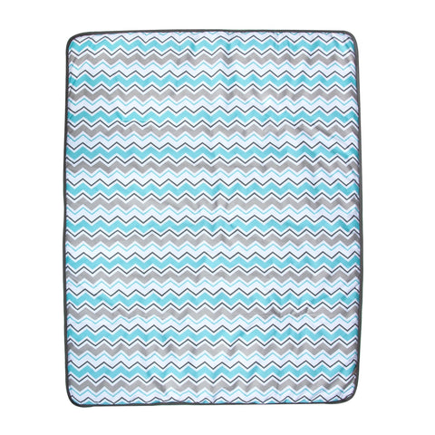 Image of Seashore Waves 3 Piece Crib Bedding Set