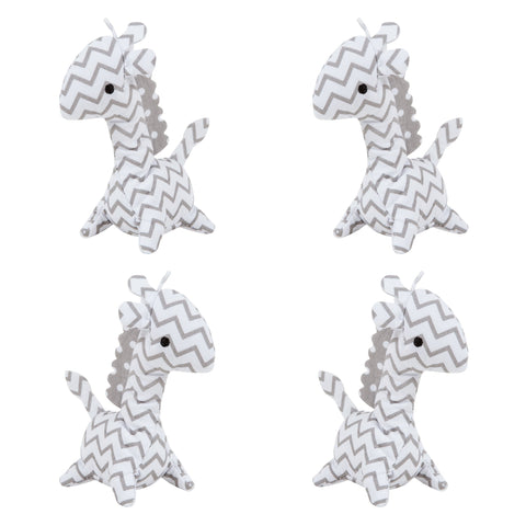 Image of Safari Chevron Musical Crib Mobile