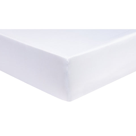 Image of Simply White 3 Piece Crib Bedding Set