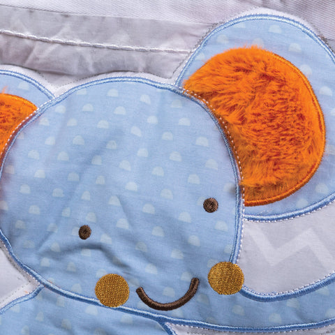 Image of Jungle Fun 6 Piece Crib Bedding Set