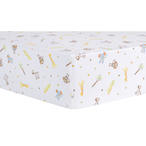 Image of Jungle Fun 6 Piece Crib Bedding Set