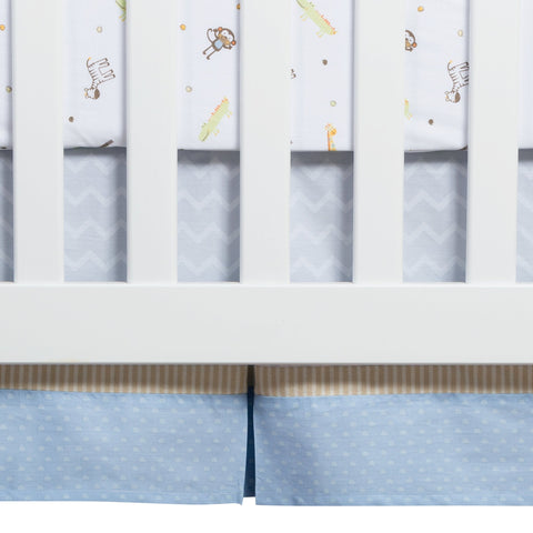 Image of Jungle Fun 6 Piece Crib Bedding Set