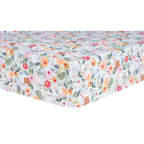 Image of My Little Friends 6 Piece Crib Bedding Set