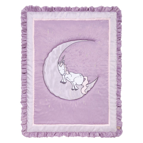 Image of Unicorn Dreams 3 Piece Crib Bedding Set