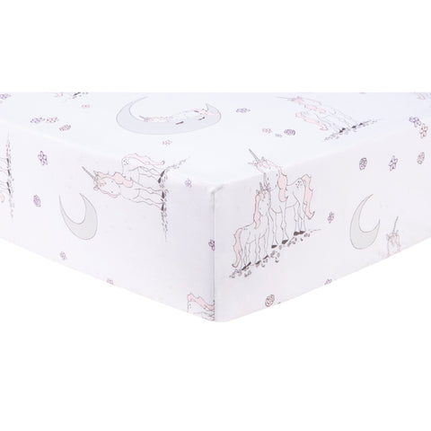 Image of Unicorn Dreams 3 Piece Crib Bedding Set