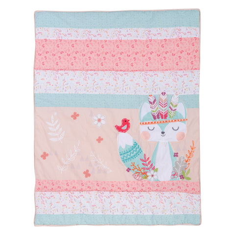 Image of Wild Forever 3 Piece Crib Bedding Set