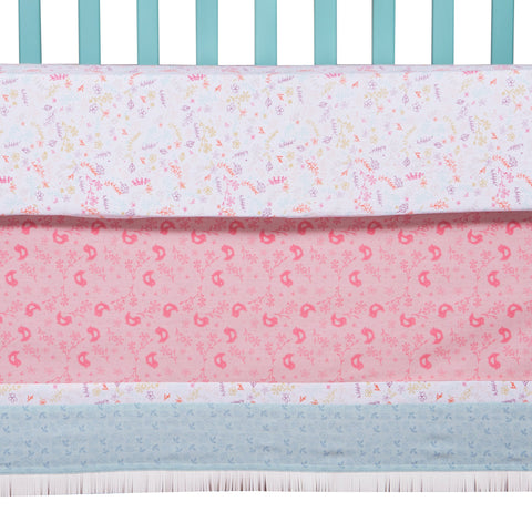 Image of Wild Forever 3 Piece Crib Bedding Set