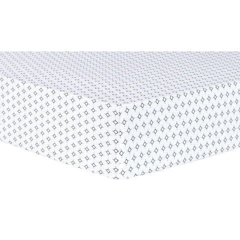 Image of Hexagon 3 Piece Crib Bedding Set