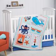Image of Trend Lab Ocean Pals 3 Piece Crib Bedding Set