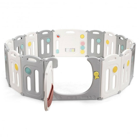 Image of Costway 16-Panel Kids Activity Center