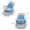Image of Costway 6-in-1 Convertible Baby Booster Seat with Tray Wheels