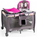 Image of Costway 4-in-1 Convertible Portable Baby Playard Newborn Napper with Music and Toys