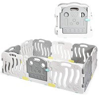 Image of Costway 10-Panel Kids Safety Activity Center