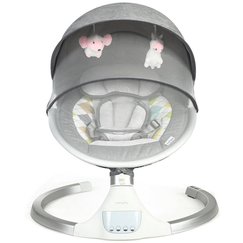 Image of Baby Swing Electric Rocking Chair with Music Timer