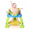 Image of Costway 2-in-1 Baby Jumperoo Adjustable Sit-to-stand Activity Center