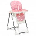 Image of Costway Folding Baby High Dining Chair with 6-Level Height Adjustment