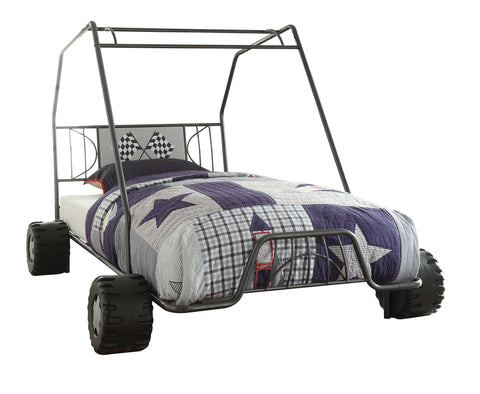 Image of ACME Xander Twin Bed in Metal