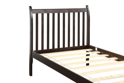 Image of Topmax Wood Platform Twin Bed