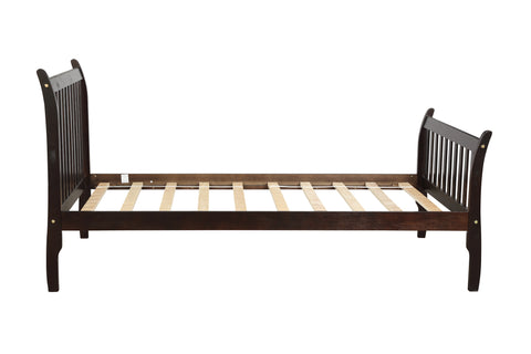 Image of Topmax Wood Platform Twin Bed