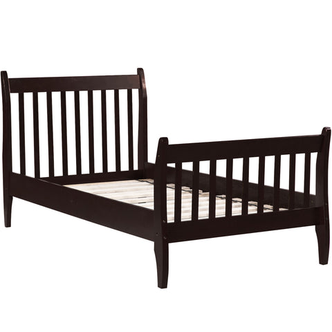 Image of Topmax Wood Platform Twin Bed