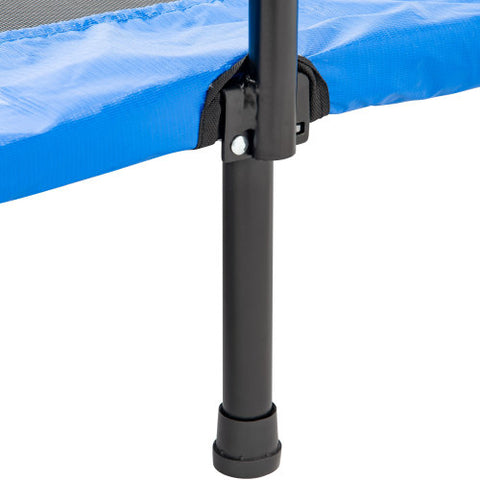 Image of MRS Parent-Child Twin Trampoline with Adjustable Handrail and Safety Cover