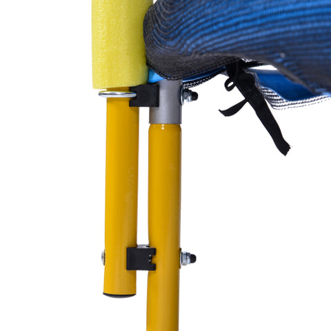 Image of 5.5FT Trampoline for Kids - 65" Mini Toddler Trampoline with Enclosure