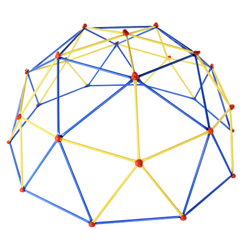 Image of MRS Kids Climbing Dome Jungle Gym - 10 ft Geometric Playground Climber