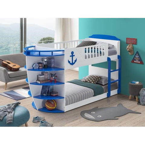 Image of ACME Neptune Bunk Bed Twin & Storage