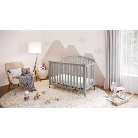Image of AFG Baby Furniture Kali II 4-in-1 Convertible Crib in Grey