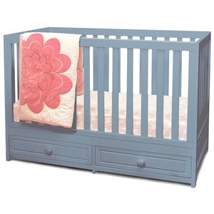 Image of AFG Marilyn Solid Wood 3-in-1 Convertible Crib in White