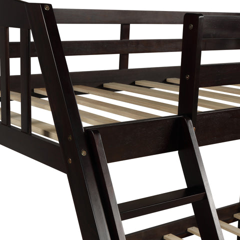 Image of Topmax Twin Over Full Bunk Bed with Storage