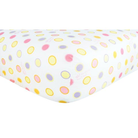 Image of Trend Lab Dr. Seuss Oh, the Places You'll Go! Pink 3 Piece Crib Bedding Set