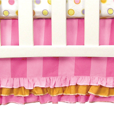 Image of Trend Lab Dr. Seuss Oh, the Places You'll Go! Pink 3 Piece Crib Bedding Set