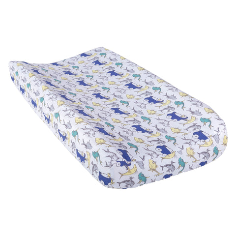 Image of Trend Lab Dr. Seuss New Fish 5 Piece Crib Bedding Set