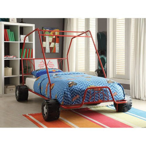 Image of ACME Xander Twin Bed in Metal