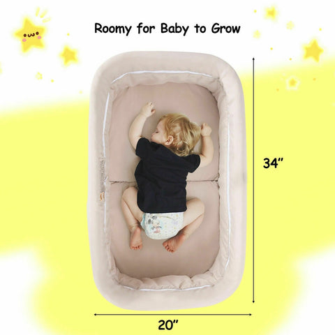 Image of Portable Foldable Rocking Bassinet for Newborn