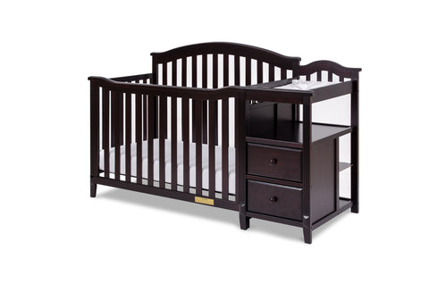Image of AFG Baby Furniture Athena Kali 4-in-1 Crib and Changer in Expresso