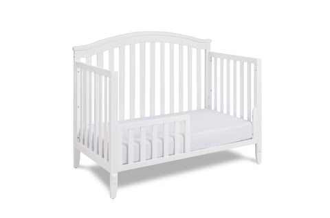 Image of AFG Baby Kali II 4-in-1 Convertible Crib with Amber 2-Drawer Changer in White