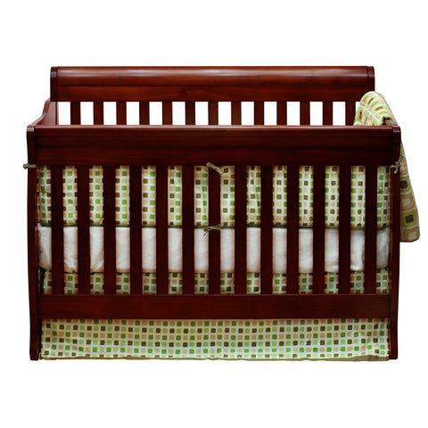 Image of AFG Baby Alice 3-in-1 Baby Crib Cherry