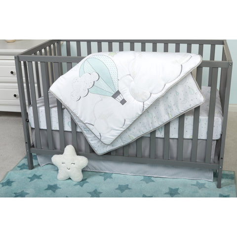 Image of Sammy and Lou Starry Dreams 4 Piece Crib Bedding Set