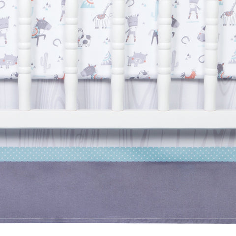 Image of Sammy and Lou Farmstead Friends 4 Piece Crib Bedding Set