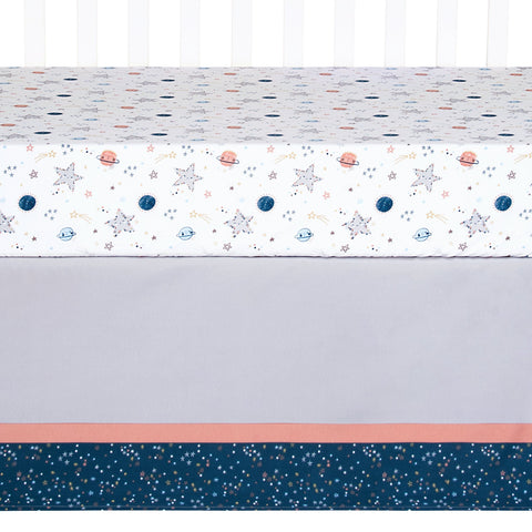 Image of Sammy and Lou Starlight 4 Piece Crib Bedding Set