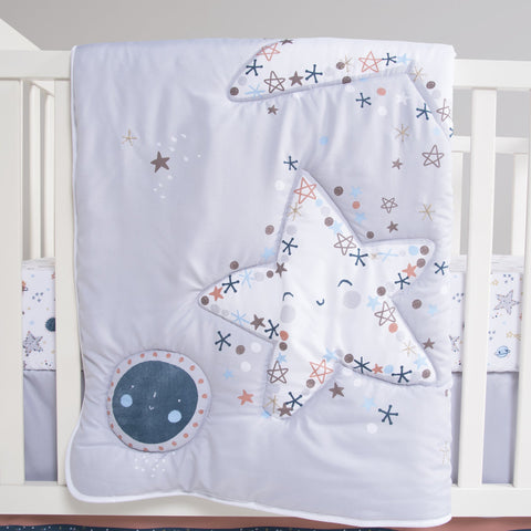 Image of Sammy and Lou Starlight 4 Piece Crib Bedding Set