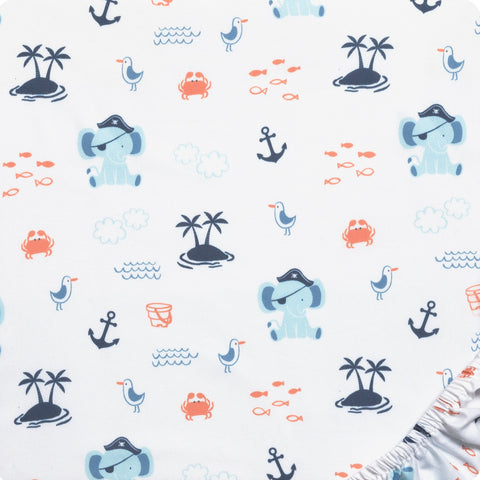 Image of Sammy and Lou Ahoy Archie 4 Piece Crib Bedding Set