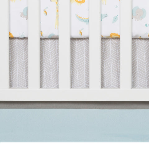 Image of Sammy and Lou Jungle Pals 4 Piece Crib Bedding Set