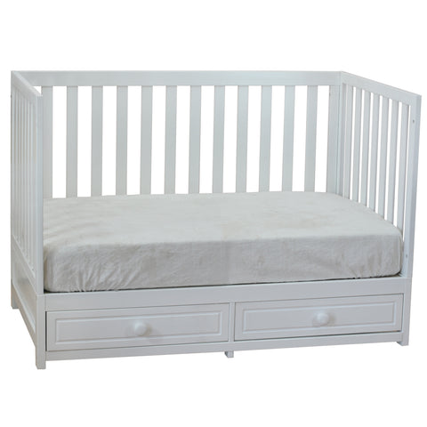 Image of AFG Baby MILA 3-in-1 Convertible Crib in White