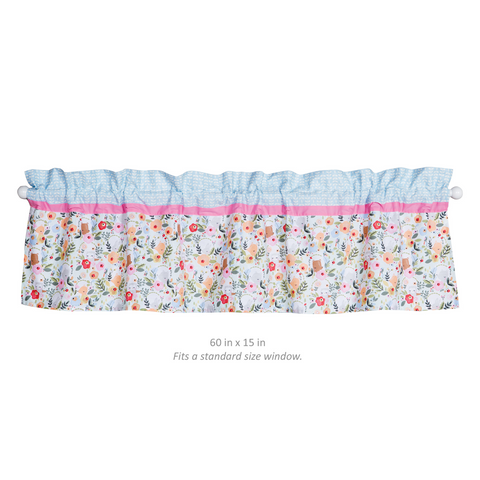 Image of My Little Friends 6 Piece Crib Bedding Set