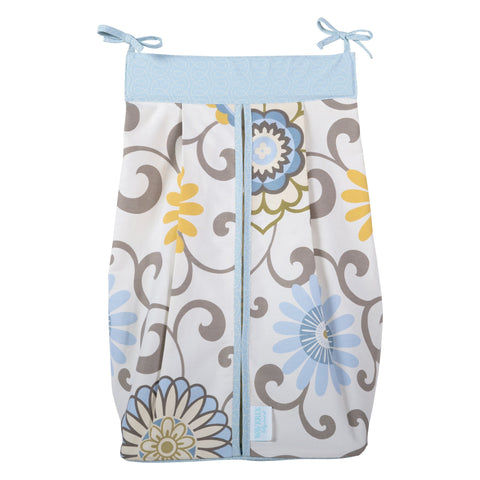 Image of Waverly Pom Pom Spa 4 Piece Crib Bedding Set